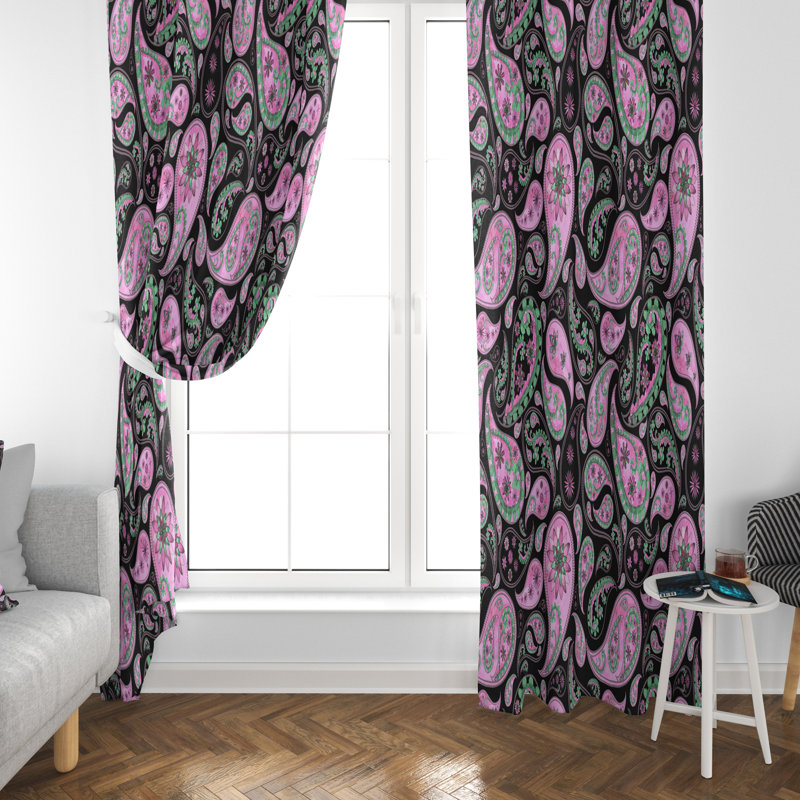 Paire de rideaux obscurcissant en polyester Humbermede, L 40 po x L 52 po