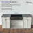 30" L x 22" W Drop-In Kitchen Sink Single Bowl Stainless Steel Sink with Sink Gird and Drain