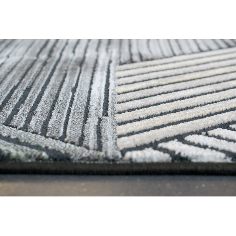 Lozano Striped Area Rug, Rectangle 133 x 195cm