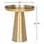 Table de bout Birchley Drum