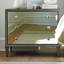 Ariana Divonne Mirrored Nightstand