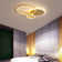Assael Ceiling Light 3-Light 50cm LED Flush Mount with Remote Control