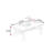 Retro Contrasting Color Design Coffee Table