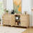 67'' Sideboard Storage Cabinet With Soft-Close Hinges & Anti-Tip Mount, Mdf Wood, 150Lbs Capacity-1186412017