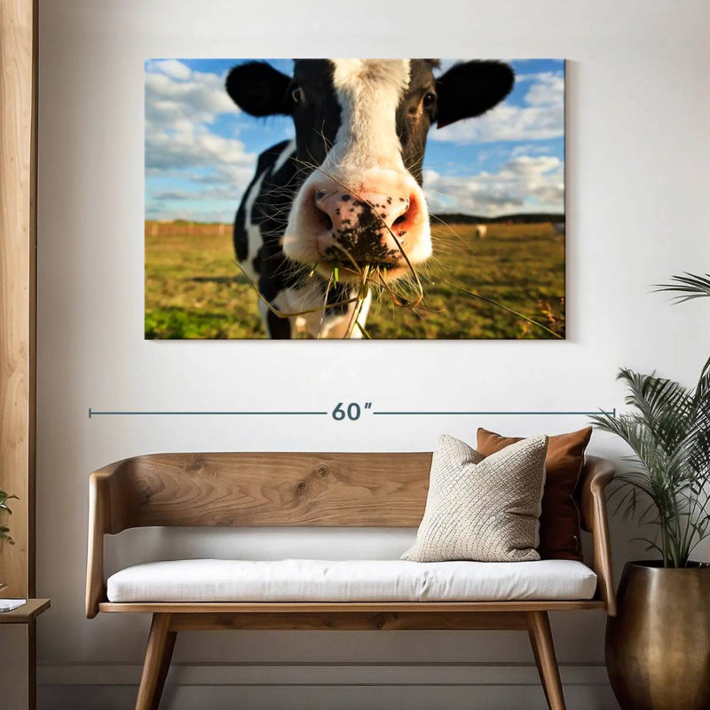 Brampt Cow Selfie, 32" H x 48" W
