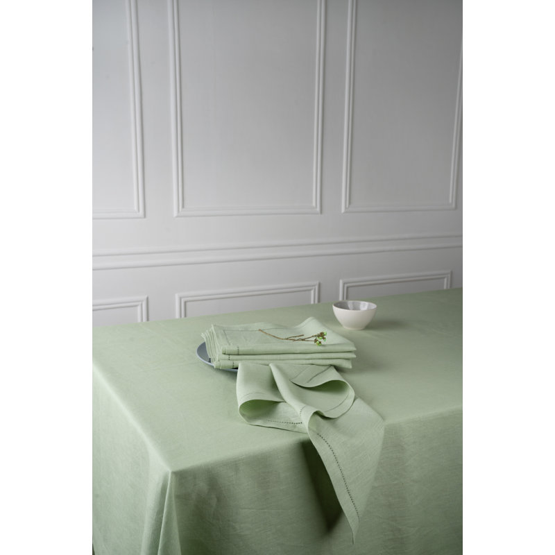 Nappe D'Moksha Homes, L 90 po x l 60 po, Vert sauge