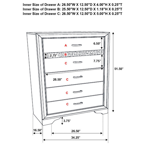 Dimensions du produit