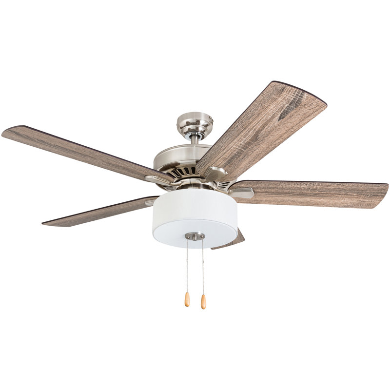 Canoe Ridge 52" Ceiling Fan, Bronze with Tumblewood Blades