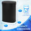 Poubelle à capteur de mouvement 13 gallons-93236029