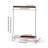 Leon Antique American Style Metal and Ash Wood Coat Rack