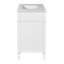 Meuble-lavabo élégant avec lavabo supérieur - Armoire de rangement moderne avec 2 tiroirs et un tiroir basculant, bleu-109600683