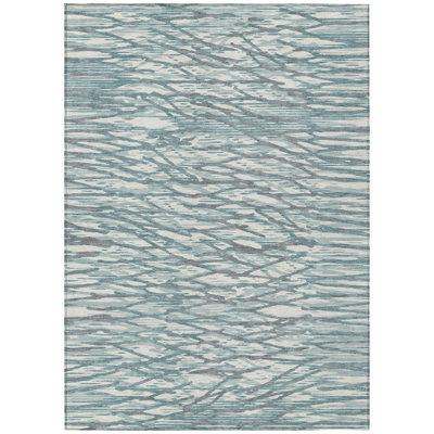 Machine Washable Indoor/Outdoor Chantille ACN2771 Modern Rug