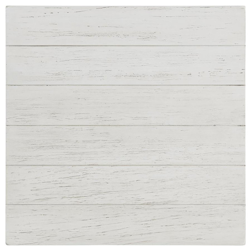 Cantero End Table, Distressed White