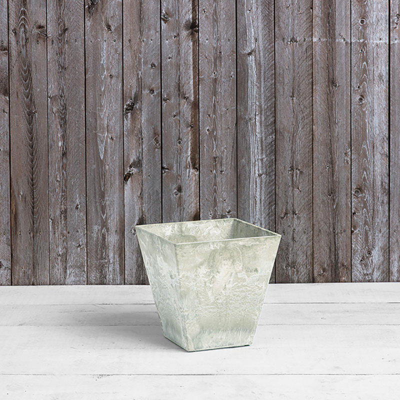 Alaunah Pot Planter, Mint, 6" H x 5.9" W x 5.9" D