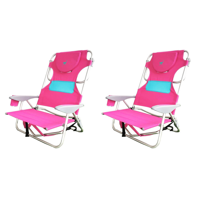 Chaise longue d'extérieur en métal 