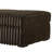 Corcoran Oversized Ottoman with Jumbo Corduroy Upholstery, Chocolate-2060363311