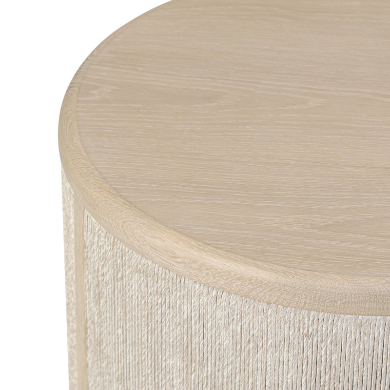 Rosenell End Table, Natural Oak Veneer