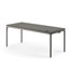 eFloat Quattro, 23 in. D x 58 in. W Sit-Stand Desk with Carbon Black Base, Carbon Black Painted Wood Top, and Black Salzburg Leather Cable Manager-389062320-389062322