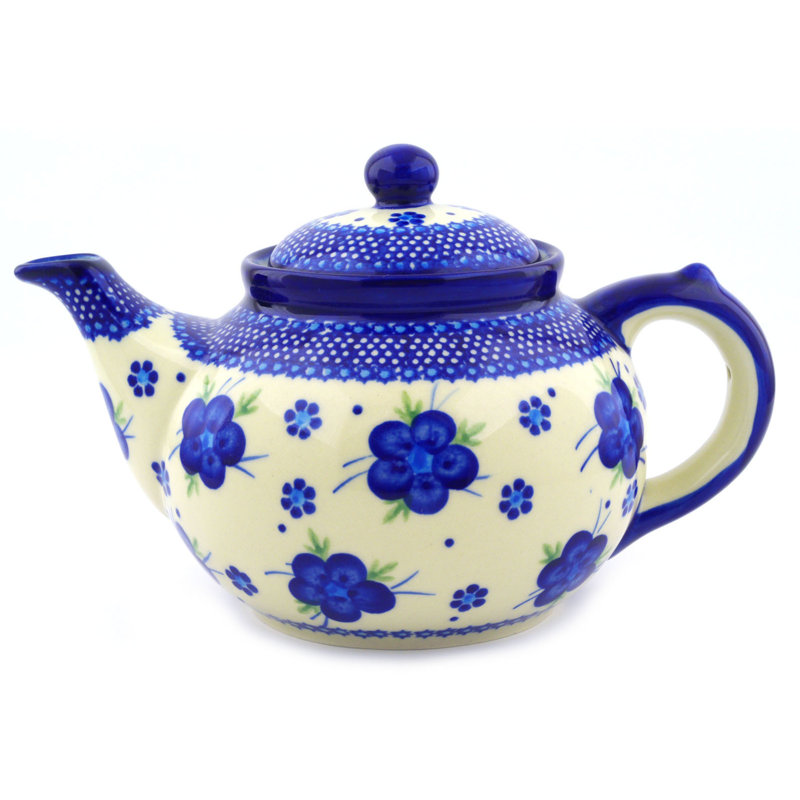 Théière en grès 1,63 Qt. Lacona Pottery