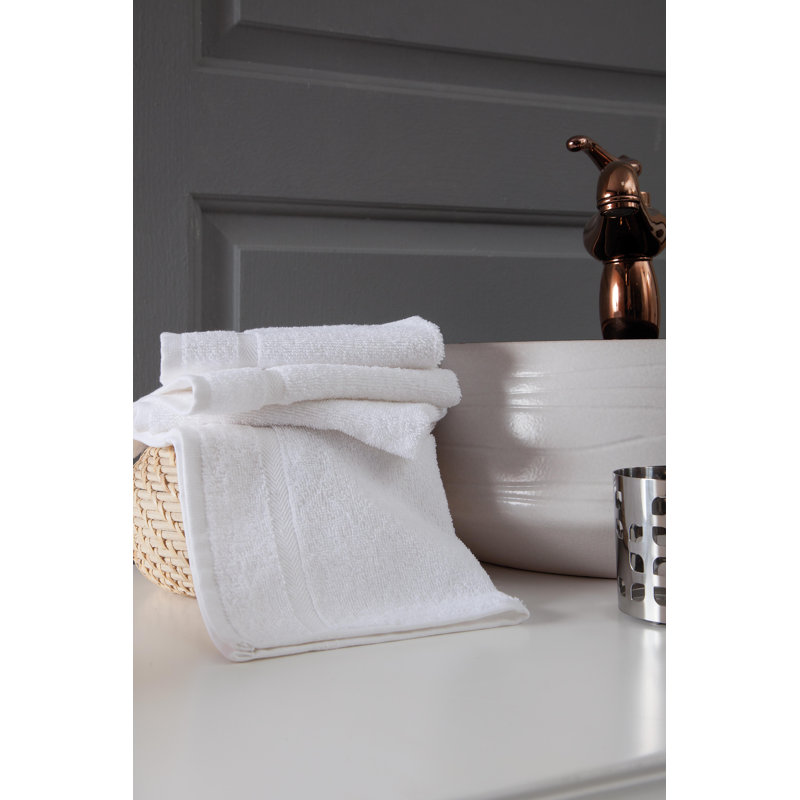 Deckland Midweight Washcloth, White