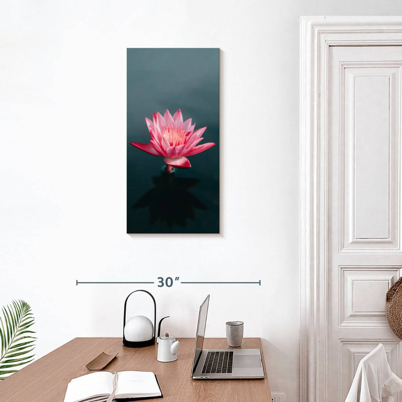 Solo Lotus, 30" H x 15" W