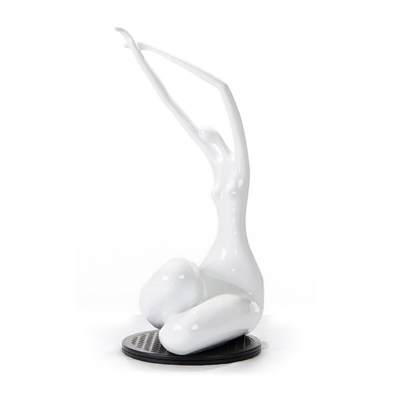 Sculpture Sadrac Lass, Blanc