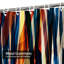 Rideau de douche transparent transparent, rideaux de douche pour la salle de bain avec 12 crochets-129950111