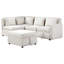 Canapé modulaire rembourré 5 pièces Farrahn-401661860