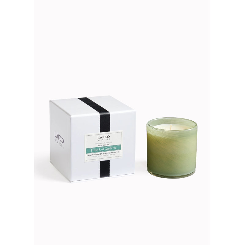 Fresh Cut Gardenia Scented Jar Candle, 3" H x 3" W x 3" D