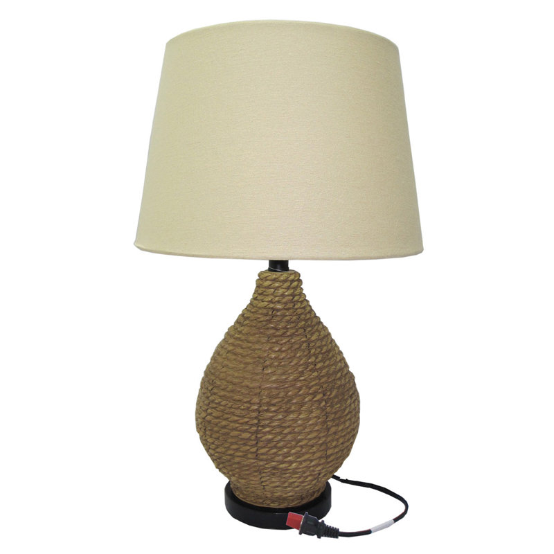 Lampe de table 26,5 "Jute Jug