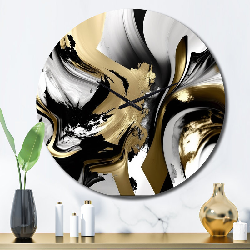 Horloge murale Wild Wave Bliss, Grand