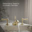 Artifacts Widespread Faucet Bathroom Sink with Drain Assembly-90941734