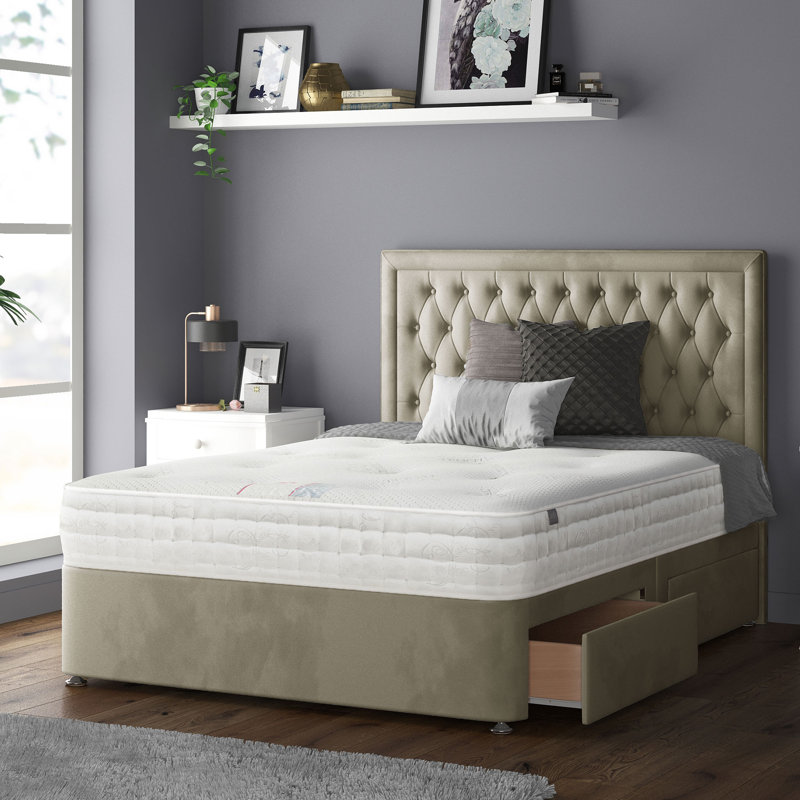 Scarborough Upholstered Headboard, Coffee, Super King (6')
