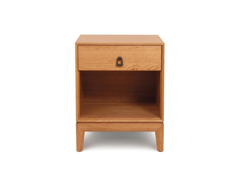 Mansfield Solid Wood Platform 2 Piece Bedroom Set, Natural Cherry, California King
