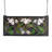 25" Wide X 11" High Magnolia Stained Glass Window