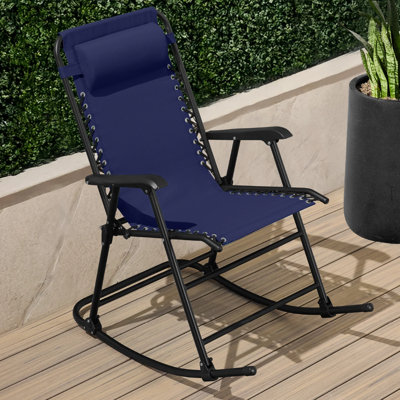 Chaise berçante d'extérieur