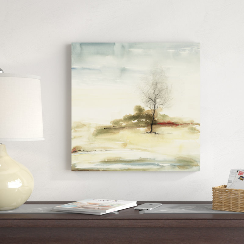 «Solstice 1», peinture sur toile, H 20 po x l 20 po