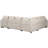 L-Shaped Modern Sectional With Functional , Styling, And 5 Seats In Gray Corduroy L-Shaped, Sectional, Color Option, Corduroy, Living Areas-240913307