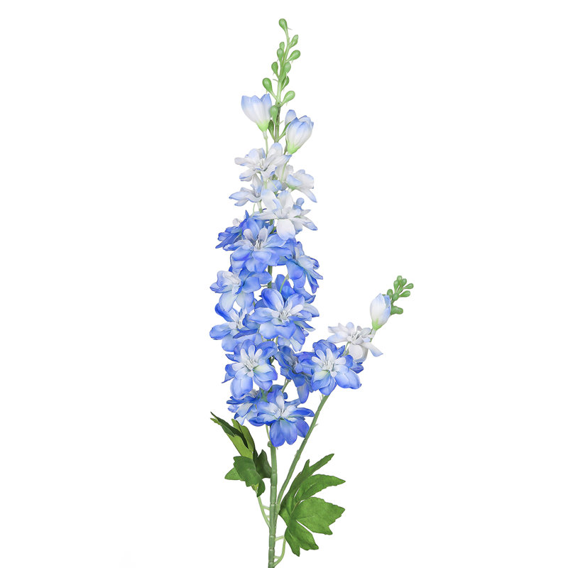 Fleur artificielle Delphinium, Bleu