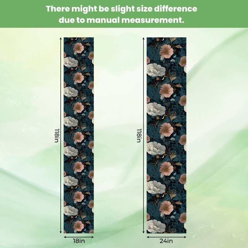 Papier peint auto-adhésif Cosmos Botanical Mystical, L 117,6 po x l 22,8 po
