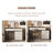 Makeup Vanity with Light mirror,5 drawers