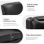 Fauteuil club pivotant en cuir véritable Arsim-897472072