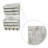 Jatorria Solid Wood Wall Organizer with Key Hooks