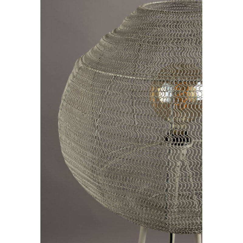 Lampe sur pied 56 po Meezan, gris, gris