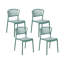 Stackable Outdoor Patio Dining Chair with Cushion-71910004