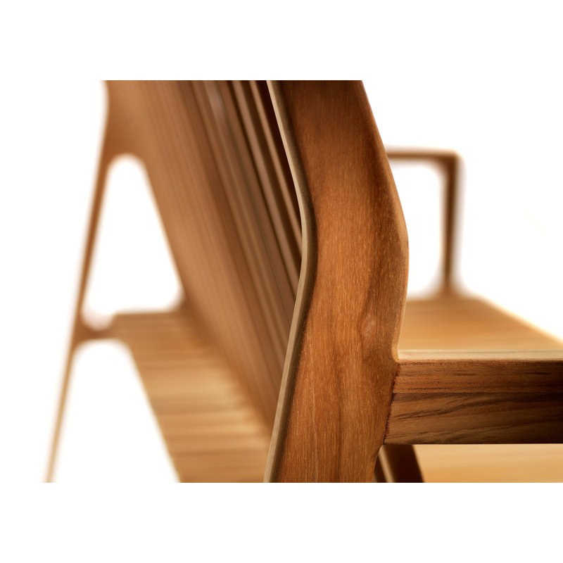 Sammen Outdoor Teak Bench