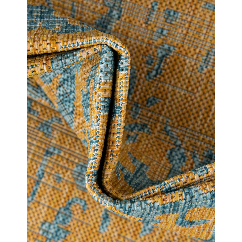Tapis d'extérieur Jill Zarin, Rond 3 pi 1 po