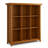 Acadian 44"W Solid Wood 9 Cube Storage Bookcase with Fixed Shelves-1057527808