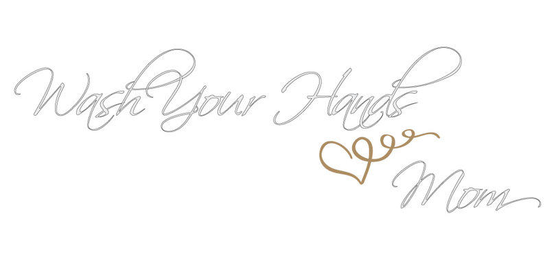 Décalcomanie murale love your hands love maman, H 21 po x l 65 po x P 0,01 po, Or
