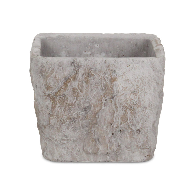 Jameel Handmade Planter Box, 4.5" H x 5" W x 5" D